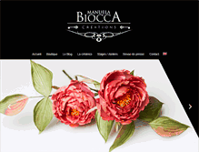Tablet Screenshot of manuelabiocca.com